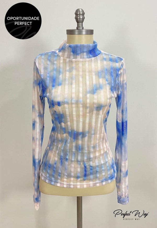 BLUSA CACHARREL EST EXCL AZUL MI18236B,